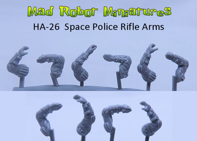 Space Police Rifle Arms