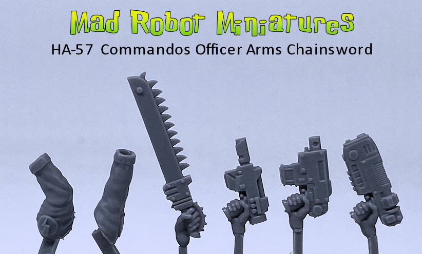 Commando Officer Arms Chainsword