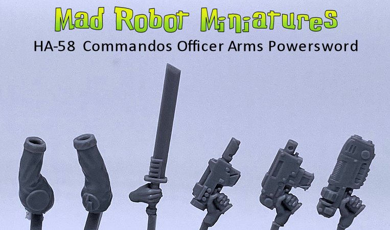 Commando Officer Arms Powersword