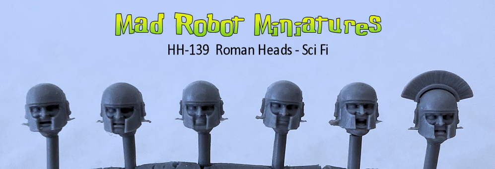 Roman Heads - Sci Fi