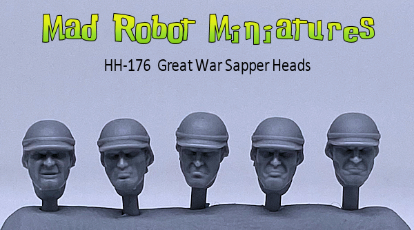 Great War Sapper Heads