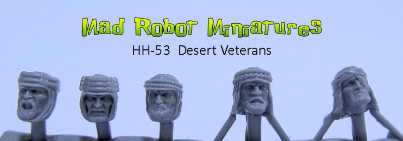 Desert Veteran Heads