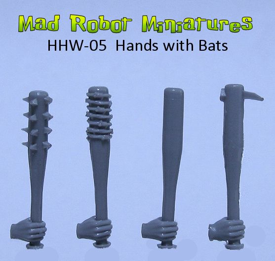 Hands with Bats