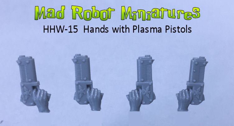 Hands with Plasma Pistols