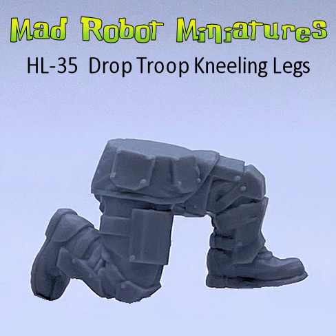 Drop Troops Legs - Kneeling