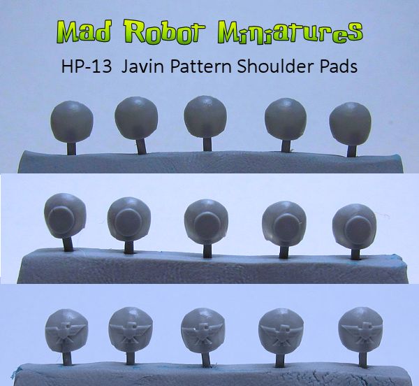 Javin Pattern Shoulder Pads